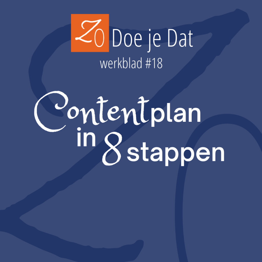 #18 Contentplan
